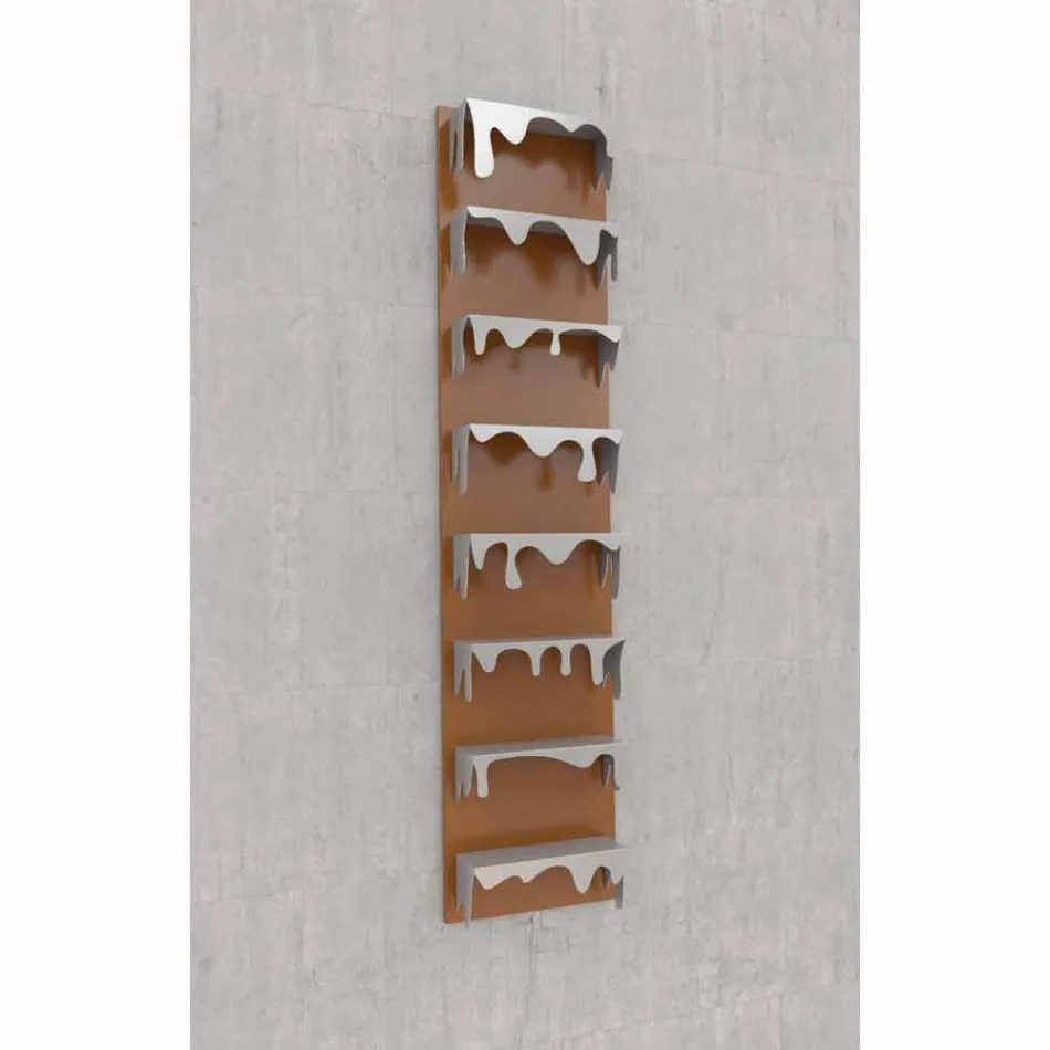 Libreria Design Kolata 50x127 (8 Ripiani) Mabele Viadurini