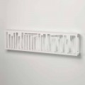 Libreria di Design Moderno da Parete in Metallo Bianco Made in Italy – Bolivia