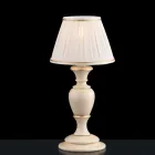 Lume in Legno con Paralume  Made in Italy per Arredare L’interno - Firenze Viadurini
