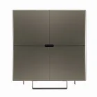 Madia con Struttura in Mdf e Basamento con Piede Centrale Made in Italy Viadurini