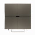 Madia con Struttura in Mdf e Basamento con Piede Centrale Made in Italy
