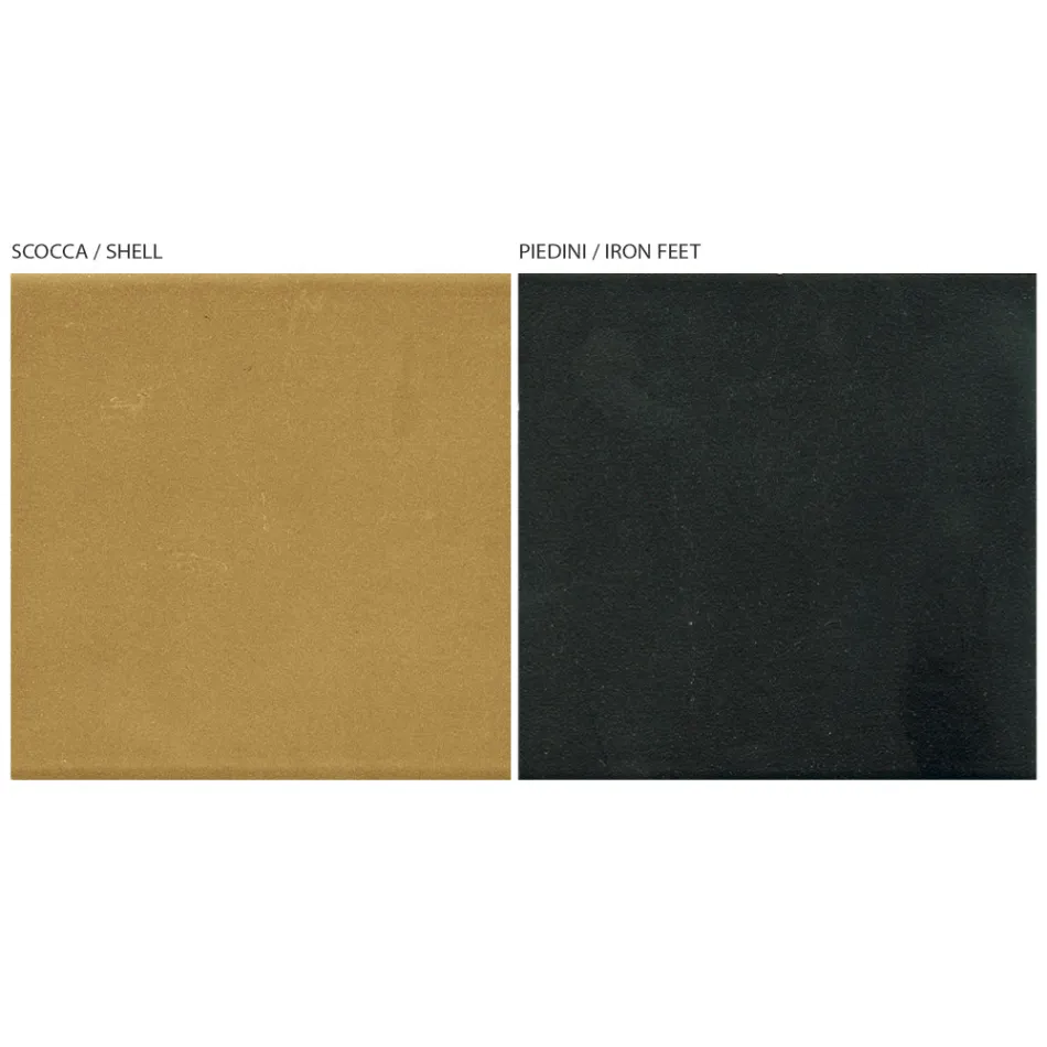 Madia da Soggiorno con 4 Ante in Diverse Finiture Made in Italy - Heidi Viadurini