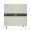 Madia da Soggiorno in Mdf e Appoggio a 4 Gambe Made in Italy - Teresina