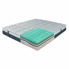 Materasso Singolo in Memory Aloe Feel e Carbon Resistex Made in Italy – Villa Viadurini