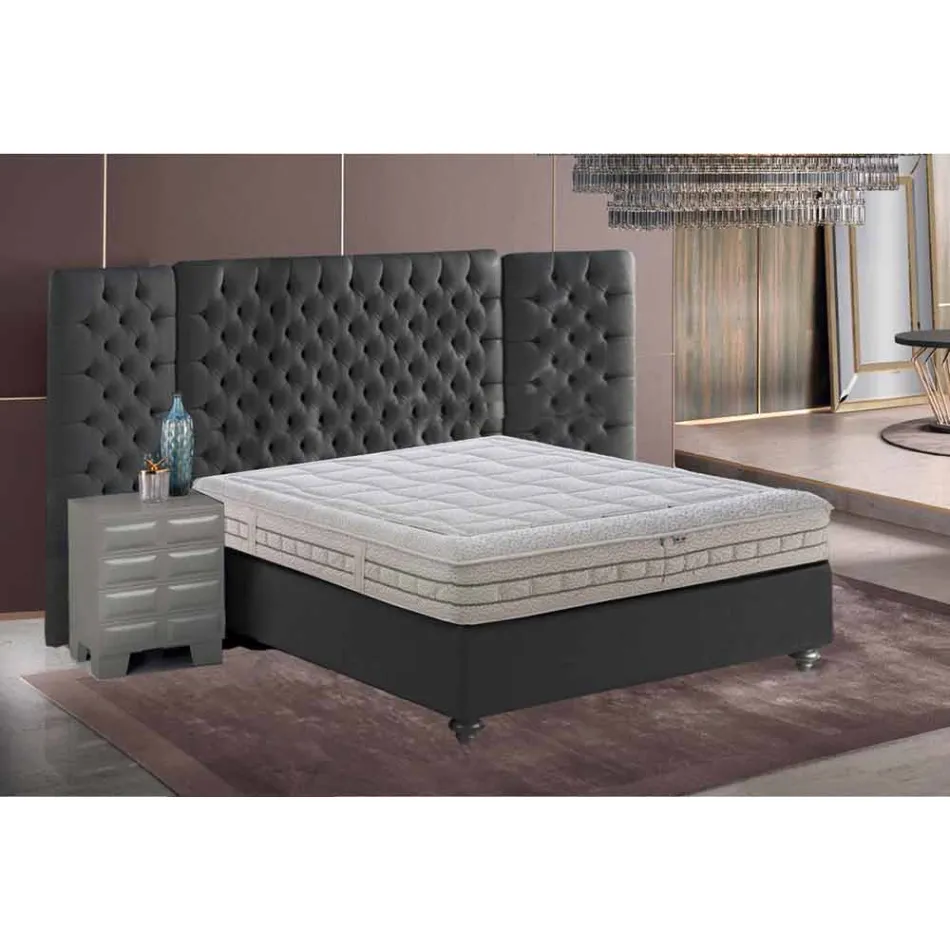 Materasso Una Piazza e Mezza in Memory di Lusso H 25 cm Made in Italy – Platinum Viadurini
