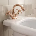Miscelatore Bidet Monoforo di Design Vintage in Ottone Made in Italy – Klarisa Viadurini