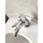 Miscelatore Bidet Stile Classico in Ottone Fatto a Mano con Leva - Noriana Viadurini