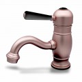 Miscelatore in Ottone Lavabo di Design Cromo o Colorato Made in Italy - Sophie