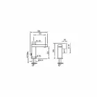Miscelatore Lavabo Bagno con Leva Laterale di Design Made in Italy - Panela Viadurini
