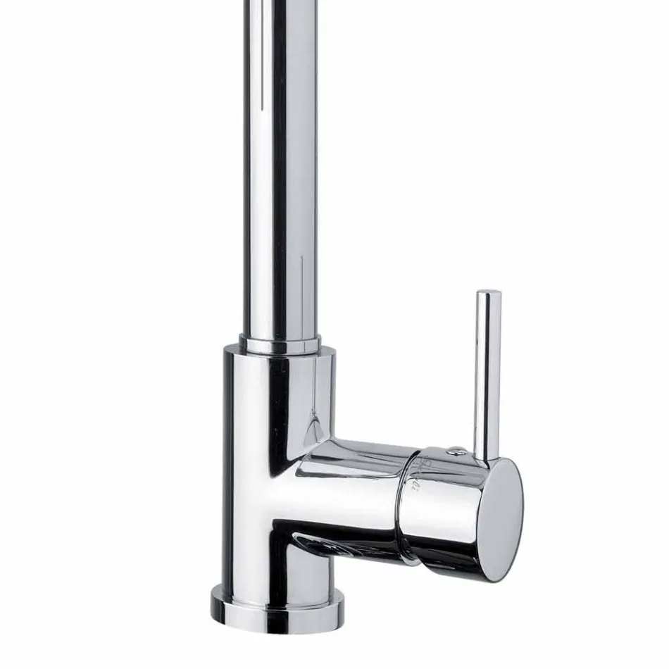 Miscelatore Lavabo Cucina in Ottone Orientabile con Molla Made in Italy - Keope Viadurini