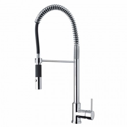 Miscelatore Lavabo Cucina in Ottone Orientabile con Molla Made in Italy - Keope Viadurini