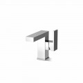 Miscelatore Lavabo Leva Laterale Senza Scarico in Ottone Made in Italy - Panela