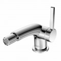 Miscelatore Monocomando con Scarico per Bidet in Ottone, Pregiato - Pinto