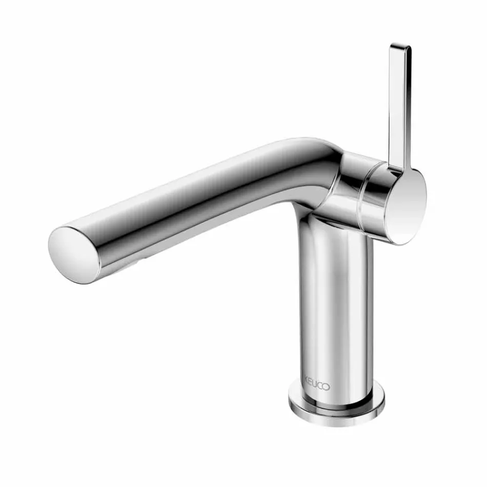 Miscelatore Monocomando Moderno per Lavabo Senza Scarico in Metallo - Pinto Viadurini