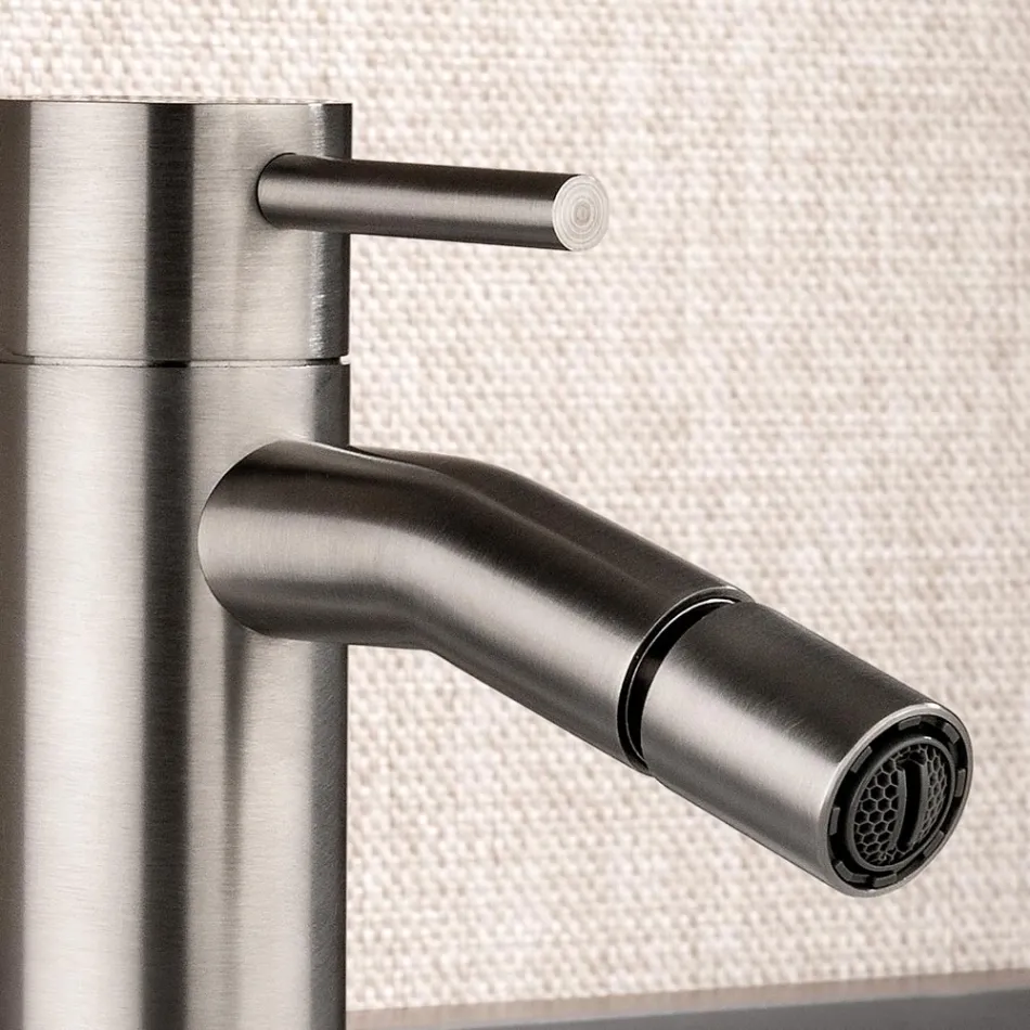Miscelatore per Bidet Senza Scarico in Acciaio AISI 316L - Artigli Viadurini