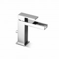 Miscelatore per Lavabo Bagno con Scarico in Ottone Made in Italy - Bibo