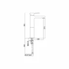 Miscelatore per Lavabo Bagno Senza Scarico in Ottone Made in Italy - Sindra Viadurini