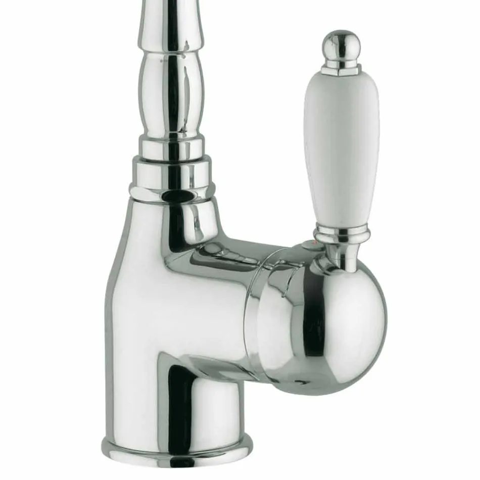 Miscelatore per Lavabo Cucina Design Classico in Ottone Made in Italy - Carmel Viadurini