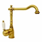 Miscelatore per Lavabo Cucina Design Classico in Ottone Made in Italy - Carmel Viadurini