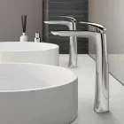 Miscelatore per Lavabo di Design in Ottone Made in Italy - Filipo Viadurini