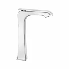 Miscelatore per Lavabo in Ottone Cromato di Design Made in Italy - Bonina Viadurini