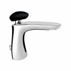 Miscelatore per Lavabo in Ottone Design Moderno Made in Italy - Besugo Viadurini