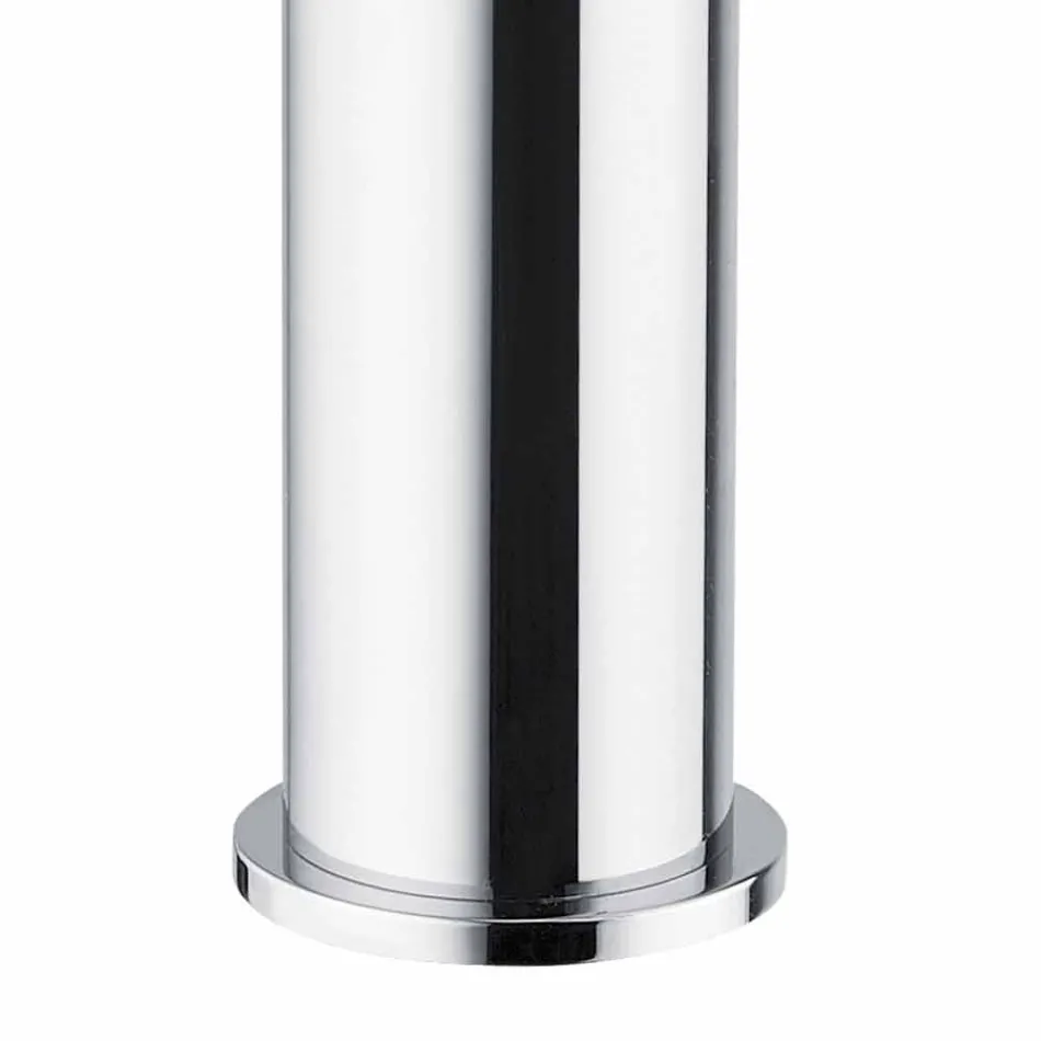 Miscelatore per Lavabo in Ottone Finitura Cromata Made in Italy - Ermia Viadurini