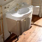 Mobile a Due Ante e Cesto Laccato Lucido Made in Italy - Candy Viadurini