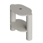 Mobile Bagno in Ceramica di Diversi Colori Made in Italy - Ragazza Viadurini