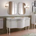 Mobile Bagno Monocolore con Lavabo in Ceramica Bianca - Candy