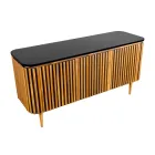 Mobile da Bagno in Teak Massello e Mogano Realizzato a Mano - Heliconia  Viadurini
