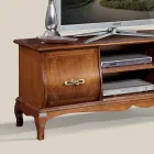 Mobile Porta Tv Classico in Legno con Intarsi Made in Italy - Hastings Viadurini
