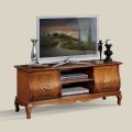 Mobile Porta Tv Classico in Legno con Intarsi Made in Italy - Hastings