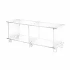 Mobile porta tv design moderno in plexiglass trasparente Mago Viadurini