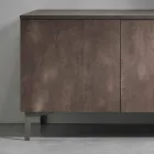 Mobile Porta Tv Moderno a Due Ante in Legno Nobilitato Made in Italy – Clemente Viadurini