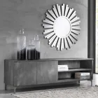 Mobile Porta Tv Moderno a Due Ante in Legno Nobilitato Made in Italy – Clemente Viadurini