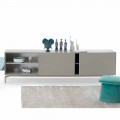 Madia di design in MDF Mirage made in Italy