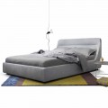 Letto matrimoniale imbottito di design Sleepway made in Italy