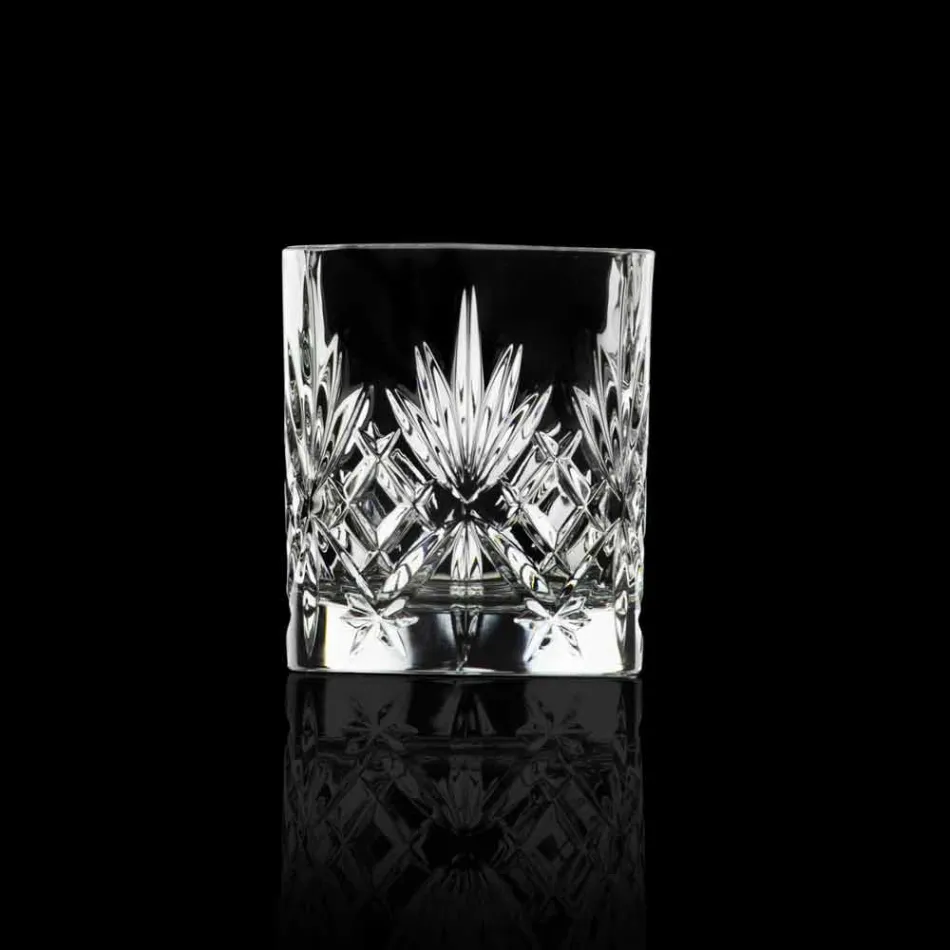 Old Fashioned Bicchieri Tumbler Basso da Cocktail 12 Pezzi Cristallo - Cantabile Viadurini