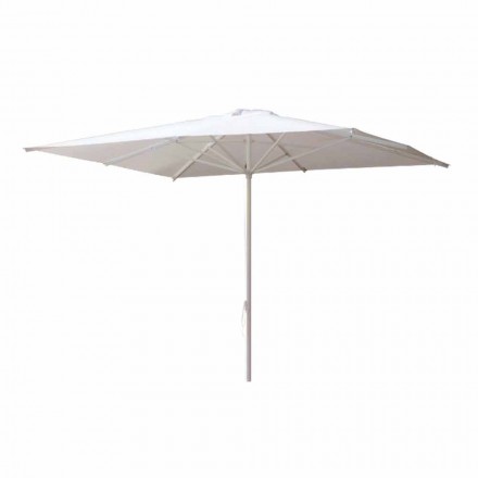 Ombrellone da Giardino in Tessuto Acrilico e Alluminio Made in Italy - Solero Viadurini