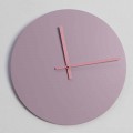 Orologio in Legno Rosa da Parete Rotondo di Design Made in Italy - Imalia