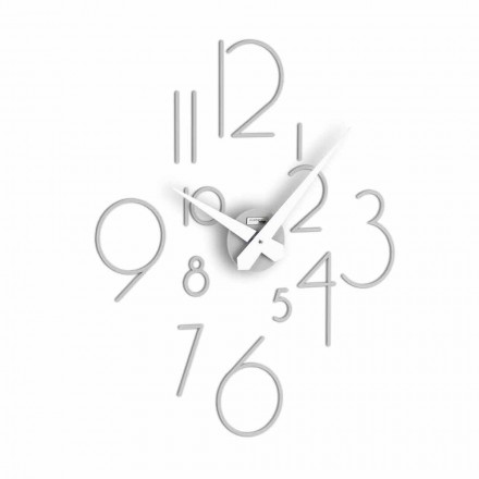 Orologio da muro design moderno Marte Big, fatto in Italia Viadurini