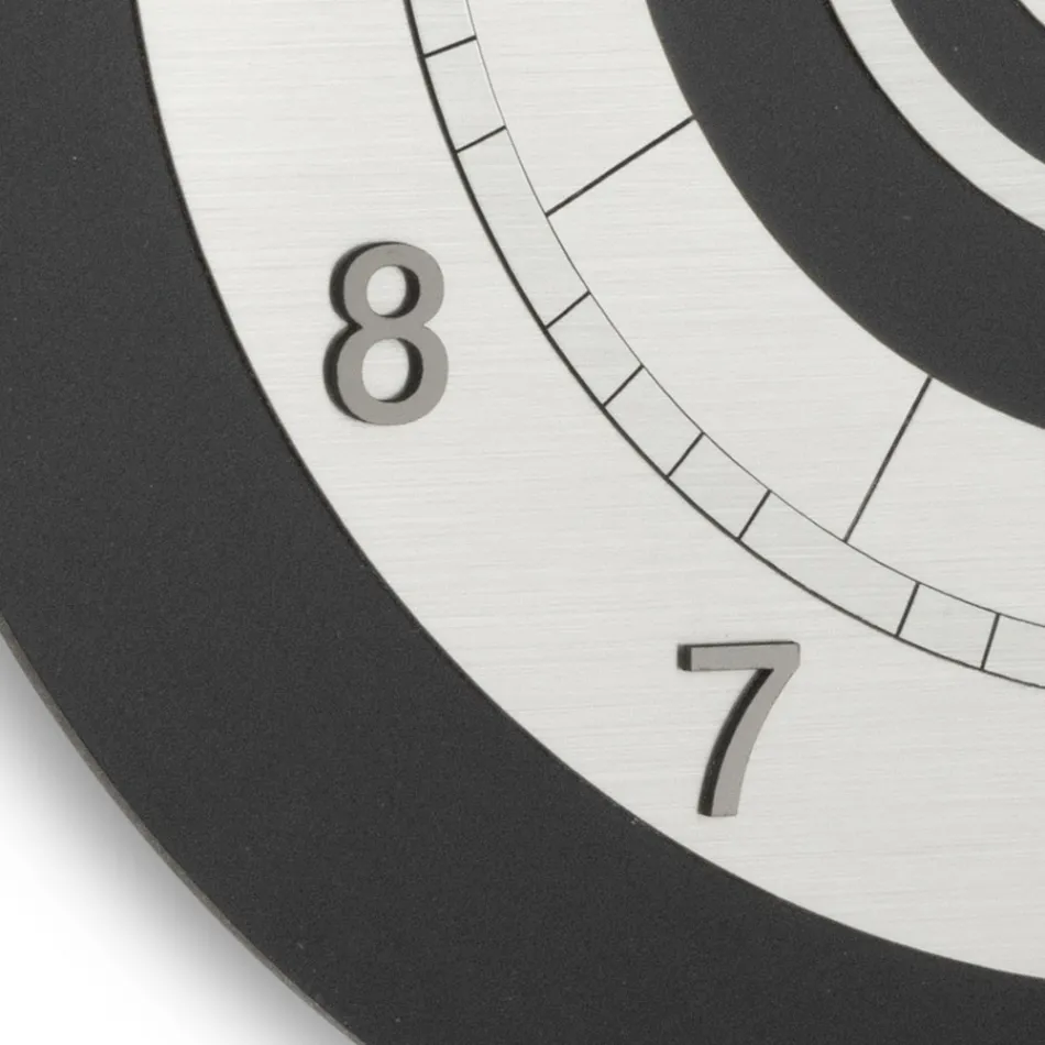 Orologio da Muro in PVC di Diverse Tonalità di Colore Made in Italy - Flusso Viadurini