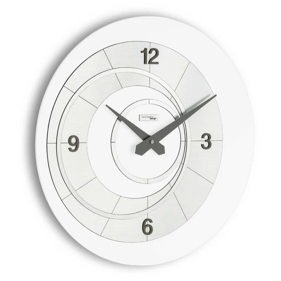 Orologio da Muro in PVC in 3 Diverse Finiture Made in Italy - Quick Viadurini