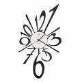 Orologio da Parete di Design in Ferro Nero o Alluminio Made in Italy – Oceano