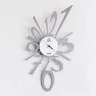 Orologio da Parete di Design in Ferro Nero o Alluminio Made in Italy – Oceano Viadurini