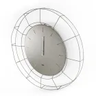 Orologio da Parete Moderno in Acciaio Colorato Made in Italy – Adalgiso Viadurini