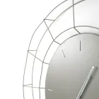 Orologio da Parete Moderno in Acciaio Colorato Made in Italy – Adalgiso Viadurini