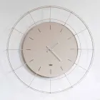 Orologio da Parete Moderno in Acciaio Colorato Made in Italy – Adalgiso Viadurini