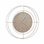 Orologio da Parete Moderno in Acciaio Colorato Made in Italy – Adalgiso Viadurini